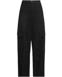 Ganni - High Waist Cargo Pants - Lyst