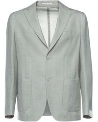 Eleventy - Single-Breasted Tailored Blazer - Lyst