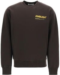 Ambush - Logo-Print Long-Sleeve Sweatshirt - Lyst