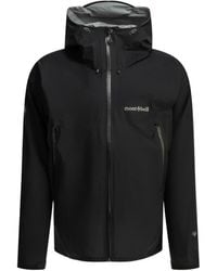 Montbell - Storm Cruiser Logo-Print Hooded Rain Jacket - Lyst
