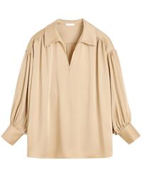 By Malene Birger - Leonora Satin Blouse - Lyst