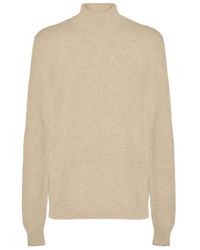 Malo - Turtleneck Straight Hem Jumper - Lyst