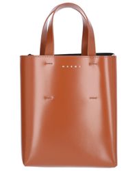 Marni - Museo Logo Printed Mini Tote Bag - Lyst