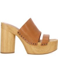 Isabel Marant - Hyun Round Toe Clogs - Lyst