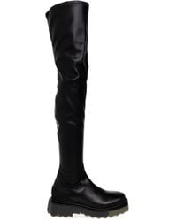 Off-White c/o Virgil Abloh - Round Toe Knee-Length Boots - Lyst