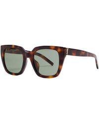 Saint Laurent - Oversized Square-Frame Sunglasses - Lyst