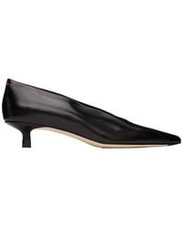 Aeyde - Pointed-Toe Kitten Heeled Pumps - Lyst