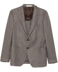 Tagliatore - Long-Sleeved Suit Jacket - Lyst