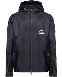 Moncler - Zip-Up Hooded Jacket - Lyst