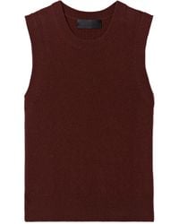Nili Lotan - May Cropped Cashmere Tank - Lyst