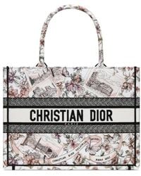 Dior - Medium-Sized Book Tote Handbag - Lyst