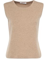 Max Mara - Fosco Crewneck Sleeveless Top - Lyst