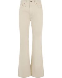 R13 - High-Rise Bell-Bottom Jeans - Lyst