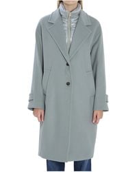Herno - Single Breasted Padded Coat - Lyst