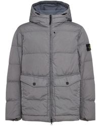 Stone Island - Casual Hooded Jacket - Lyst
