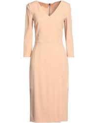 Dolce & Gabbana - V-Neck Slim-Fit Dress - Lyst