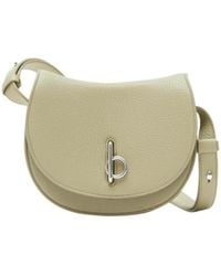 Burberry - Mini Rocking Horse Foldover-Top Crossbody Bag - Lyst