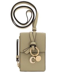 Chloé - Alphabet-Strap Card Holder - Lyst