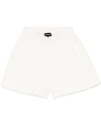 Emporio Armani - Jersey-Texture Shorts - Lyst