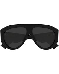 Gucci - Eyewear	Pilot Frame Sunglasses - Lyst
