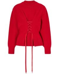 Simone Rocha - Merino Wool-Blend Sweater - Lyst