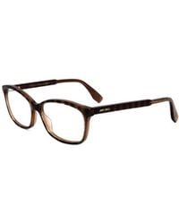 Jimmy Choo - Eyewear Rectangular Frame Glasses - Lyst