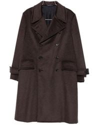 Caruso - Corsaro Double-Breasted Buttoned Coat - Lyst