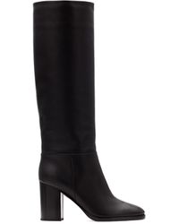 Gianvito Rossi - Round-Head Boots - Lyst