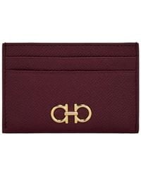 Ferragamo - Gancini Credit Card Holder - Lyst