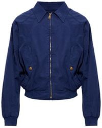 Versace - Zip-Up Bomber Jacket - Lyst