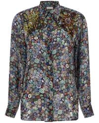 Dries Van Noten - Long Sleeve Embellished Shirt - Lyst