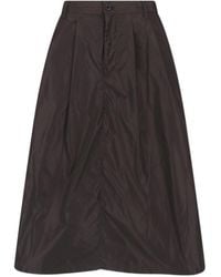 Aspesi - A-Line Midi Skirt - Lyst