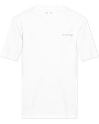 Samsøe & Samsøe - Logo Short-Sleeved T-Shirt - Lyst