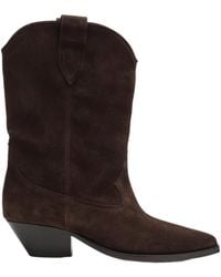 Isabel Marant - Duerto Chocolate Cowboy Boots - Lyst