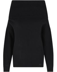 Loulou de Saison - Sibyl Off-The-Shoulder Sweater - Lyst