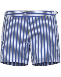 Tom Ford - Regimental Stripe Swim Shorts - Lyst