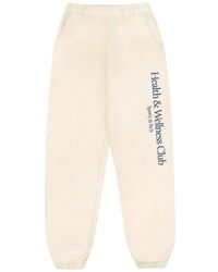 Sporty & Rich - Logo-Print Track Trousers - Lyst