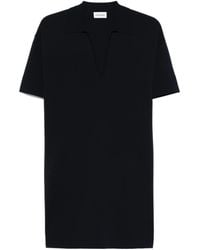 P.A.R.O.S.H. - P.A.R.O..H. Collared Short-Sleeve Shirt Dress - Lyst