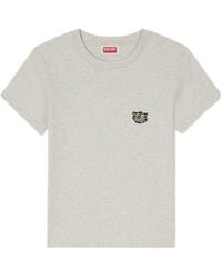 KENZO - Gots Wild Tiger Printed Crewneck T-Shirt - Lyst