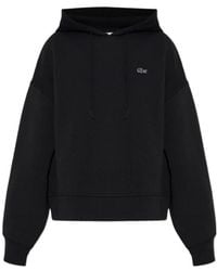 Lacoste - Logo-Appliqué Hoodie - Lyst