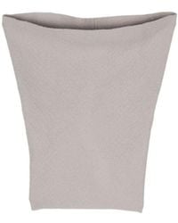 Rick Owens - Fine-Knit Virgin Wool Cowl Scarf - Lyst