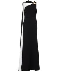 Roland Mouret - Asymmetric Caped Cady Gown - Lyst