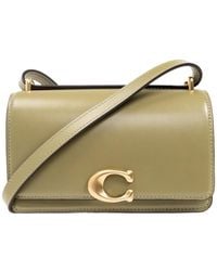 COACH - Bandit Logo Plaque Crossbody Bag - Lyst