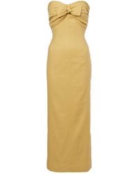 TOVE - Rahel Linen And Cotton-Blend Maxi Dress - Lyst