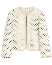 Valentino - Supergran Polka Dot Printed Blazer - Lyst