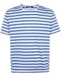 Junya Watanabe - Striped Short Sleeve T-Shirt - Lyst