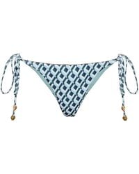 CASABLANCA - Lace-Up Bikini Bottoms - Lyst
