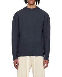 Jil Sander - Mock Neck Knitted Jumper - Lyst