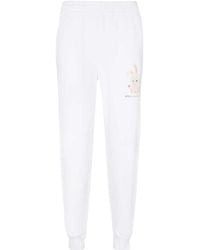 Stella McCartney - Elasticated Waistband Tapered Track Pants - Lyst