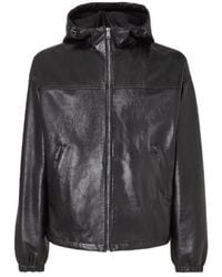 Fendi - Zip-Up Hooded Jacket - Lyst